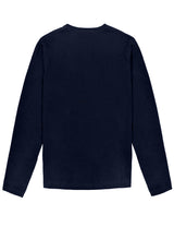 Playera manga larga  para Caballero Color Azul Marino 47-5792NA