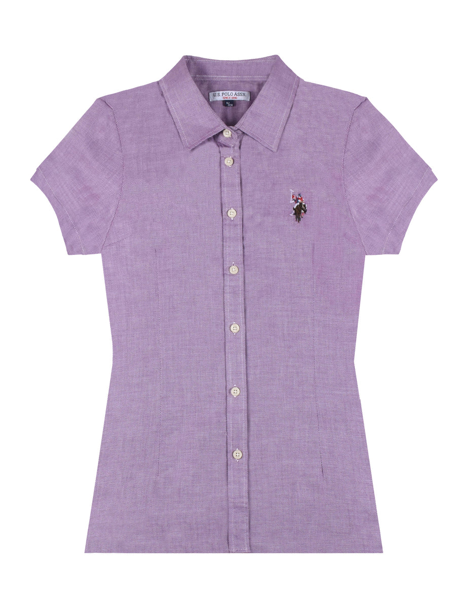 Camisa para mujer U.S. Polo Assn. USCAMISAD42 1092WI U.S. Polo Assn. Mexico