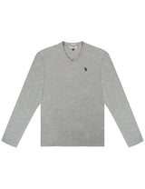 Camiseta manga larga color gris USLTM-36-4988