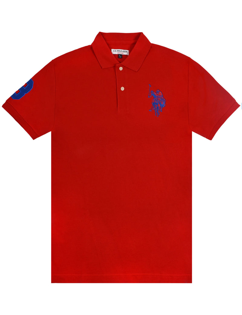 PLAYERA USPA POLO CABALLERO 1017