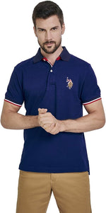 PLAYERA USPA POLO CABALLERO 48-8252