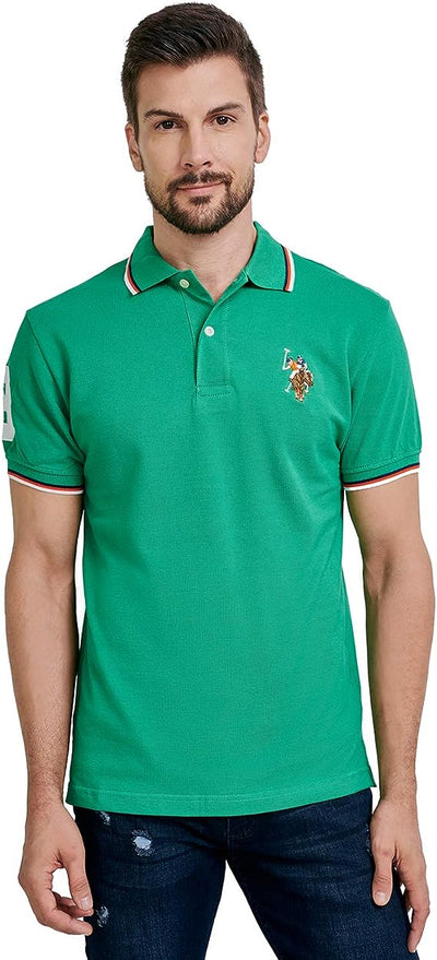 PLAYERA USPA POLO CABALLERO 48-8242