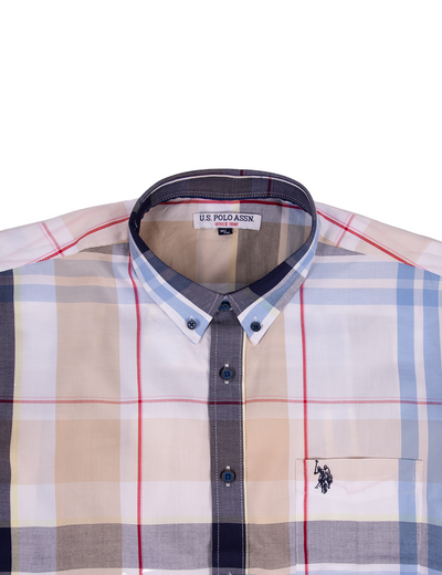 Camisa caballero cuadros 49-7315