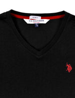 Playera manga larga para Caballero Color Negro 47-5792BL