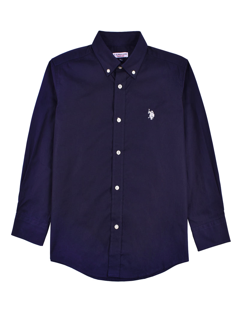 Camisa Caballero  Azul Marino 38-5095
