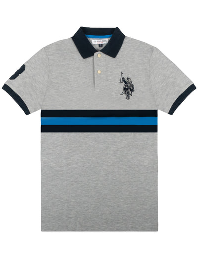 PLAYERA USPA POLO CABALLERO 437205