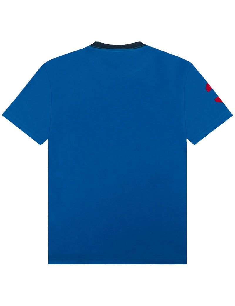 Playera azul on sale rey hombre