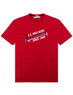 Playera de hombre color rojo USLTM-43-7276
