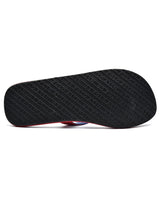 Sandalia Playa Max para Caballero Color Blanco/Rojo US-SS21-222