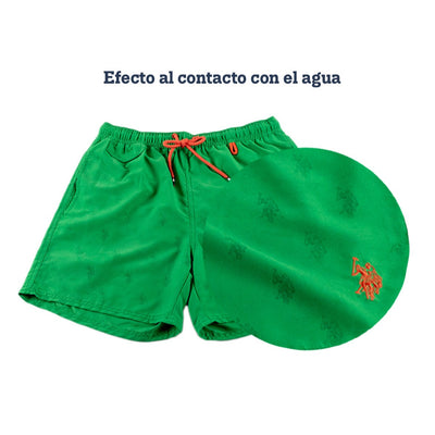 Traje de Baño para Caballero Efecto Gota de Agua USCVBM-51-330VA