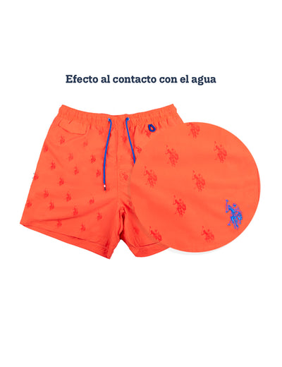 Traje de Baño para Caballero Efecto Gota de Agua USCVBM-51-330VA