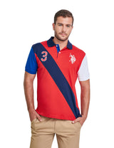 PLAYERA USPA POLO CABALLERO 48-8232