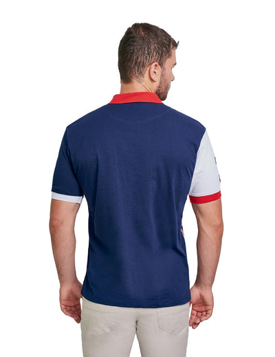 PLAYERA USPA POLO CABALLERO 48-8280