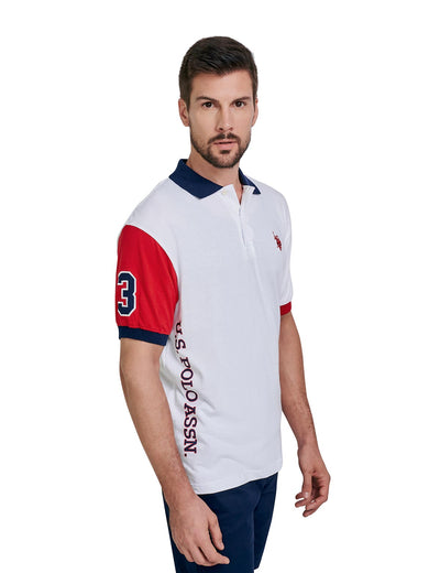 PLAYERA USPA POLO CABALLERO 48-8280