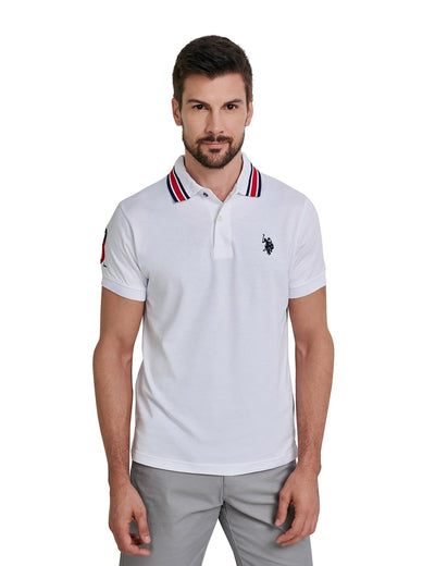 PLAYERA USPA POLO CABALLERO 48-8285