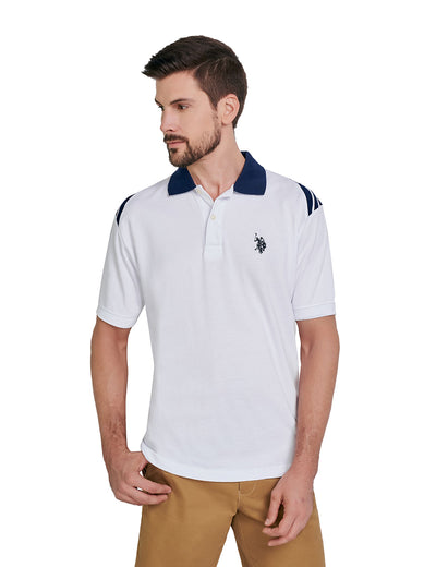 PLAYERA USPA POLO CABALLERO 48-8301